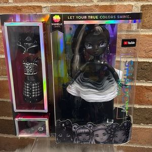 Rainbow High Shadow Shanelle Onyx 12" Couture Fashion Doll Set Series 1 MGA NEW